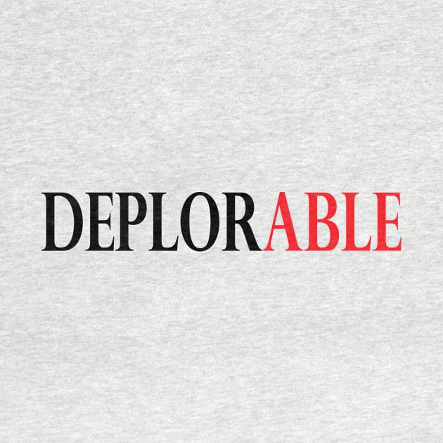 DeplorABLE by Marie Jackson